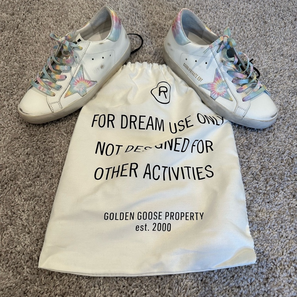 Golden Goose Super Star Tie dye